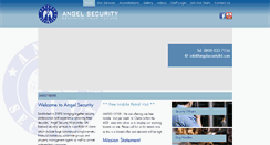 Desktop Screenshot of angelsecurityltd.com